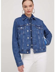 Džínová bunda Karl Lagerfeld Jeans dámská, přechodná