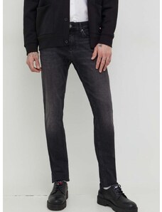 Džíny Tommy Jeans Scanton pánské, šedá barva, DM0DM18152