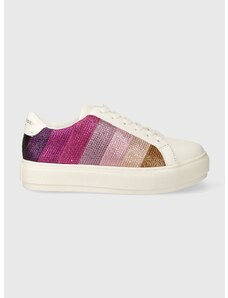 Sneakers boty Kurt Geiger London Laney Stripe Crystal 896315169