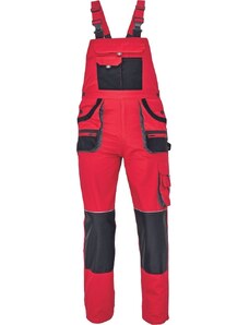 Cerva CRV FF CARL BE-01-004 lacl kalhoty červená/černá 46