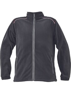 Cerva CRV KNOXFIELD fleece bunda antracit/červená XS