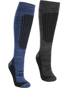 Lyžařské ponožky Trespass LANGDON II - MALE SKI SOCK (2 PAIR PACK)