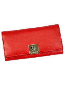 Dámská kožená peněženka červená - Gregorio Raffici červená