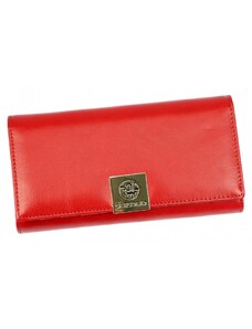 Dámská kožená peněženka červená - Gregorio Sofasa červená