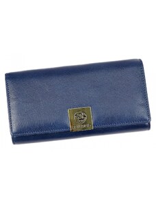 Dámská kožená peněženka modrá - Gregorio Sofasa modrá