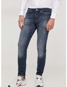 Džíny Calvin Klein Jeans pánské, tmavomodrá barva, J30J324189