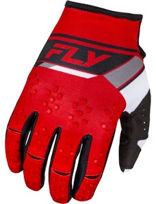 rukavice KINETIC PRIX FLY RACING - USA24 (červená/šedá/bílá)