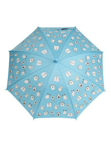 Real Star Dětský deštník měnící barvu "Příšerky" modrý