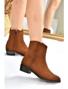 Fox Shoes Tan Suede Women's Daily Boots