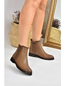 Fox Shoes Mink Faux Leather Women's Boots