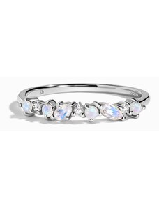 Royal Exklusive Royal Fashion stříbrný prsten GU-DR23094R-SILVER-MOONSTONE-TOPAZ