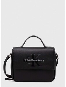 Kabelka Calvin Klein Jeans černá barva, K60K610829