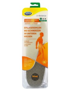 Scholl In-Balance Lower Back Pain Relief Insole Small vložky do bot 1 ks
