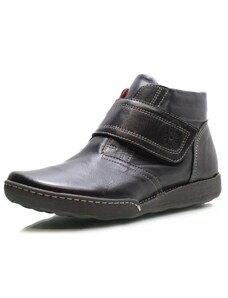 IBERIUS DÁMSKÉ KOTNÍKOVÉ BOTY RELAXSHOE 21511 ČERNÁ