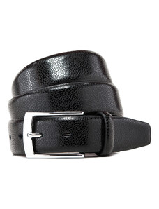 Vincenzo Boretti luxusní kožený pásek černý - hadí vzor 339