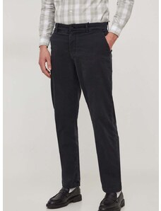 Kalhoty Pepe Jeans pánské, černá barva, jednoduché