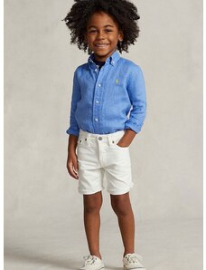 Dětská lněná košile Polo Ralph Lauren