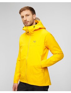 Žlutá pánská softshellová mikina Arcteryx Gamma