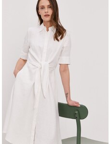 Šaty Lauren Ralph Lauren bílá barva, 200831364001
