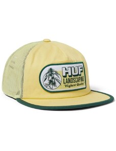 KŠILTOVKA HUF Landscaping Trucker - žlutá