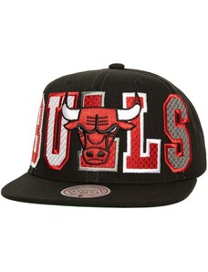 Mitchell & Ness Chicago Bulls Varsity Bust Snapback / Černá, Červená