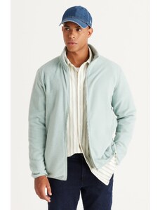 AC&Co / Altınyıldız Classics Men's Cagla Anti-pilling Anti-Pilling Standard Fit High Bato Collar Sweatshirt Fleece Jacket