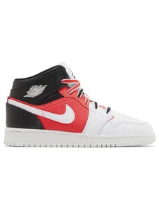 Jordan 1 Mid SE White Infrared