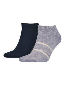 Ponožky Tommy Hilfiger 701222638001 Navy Blue/Ecru