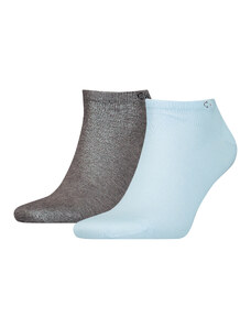 Calvin Klein 2Pack Socks 701218707011 Light Blue/Grey