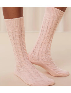 Dámské ponožky Accessories Rib Socks 01 - UNKNOWN - sv. růžové 3681 - TRIUMPH