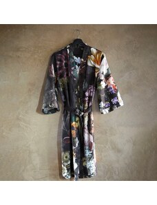 ESSENZA Saténové kimono Sarai Fleur Festive L