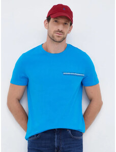 Tommy Hilfiger pánské modré tričko