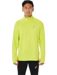 ŽLUTÁ FUNKČNÍ MIKINA ASICS WINTER 1/2 ZIP TOP Limetková