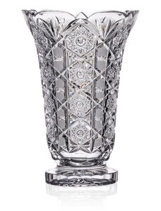 Bohemia Crystal Ručně broušená váza Razno 255mm