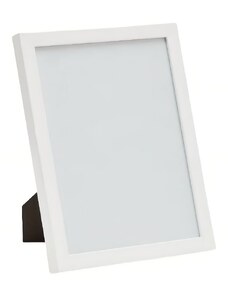 Bílý dřevěný fotorámeček Kave Home Neale 28 x 21 cm