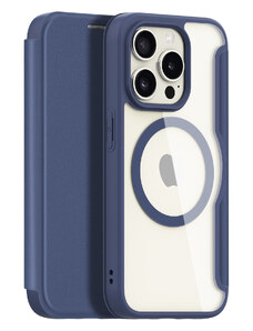 Ochranné pouzdro na iPhone 15 Pro - DuxDucis, SkinX Pro with MagSafe Blue