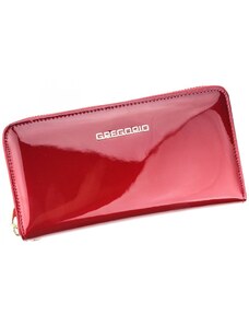 Dámská kožená pouzdrová peněženka červená - Gregorio Clorinna červená