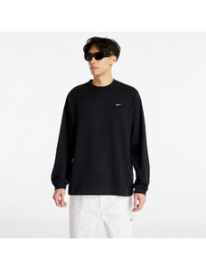 Pánské tričko Nike Solo Swoosh Men's Long-Sleeve Top Black