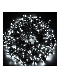 Flamenco Mystique Dekorativní Vánoční LED Osvětlení 1000 světel, Cold White + Flashing White, pro vnitřní/venkovní použití, délka 67.5 metrů
