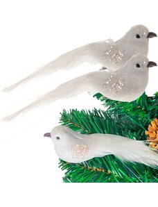 Vánoční ozdoby - ptáčci 2 ks. Ruhhy 22338