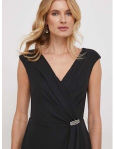 Šaty Lauren Ralph Lauren černá barva, mini, 253906356