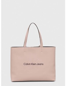 Kabelka Calvin Klein Jeans černá barva, K60K610825
