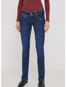 Džíny Pepe Jeans dámské, tmavomodrá barva