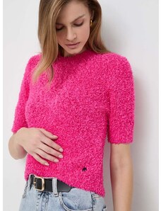 Svetr Karl Lagerfeld dámský, růžová barva