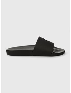 Pantofle Polo Ralph Lauren Polo Slide pánské, černá barva, 809852071011