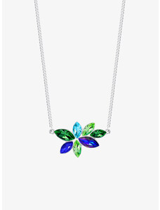 Bižuterní náhrdelník Flying Gem by Veronika, kolibřík s českým křišťálem Preciosa, jednoduchý