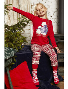 Dívčí pyžamo vánoční Arktyka - Italian Fashion
