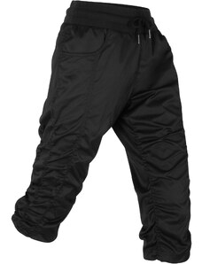 bonprix Funkční trekové kalhoty, capri délka Černá