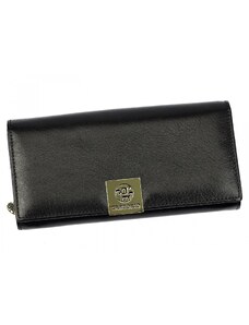 Gregorio Trendy velká dámská kožená peněženka Elvíra, černá