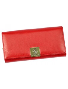 Dámská kožená peněženka červená - Gregorio Lorenca červená